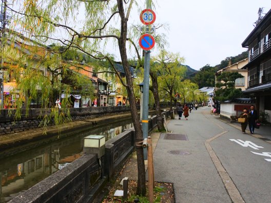 城崎温泉の町並み