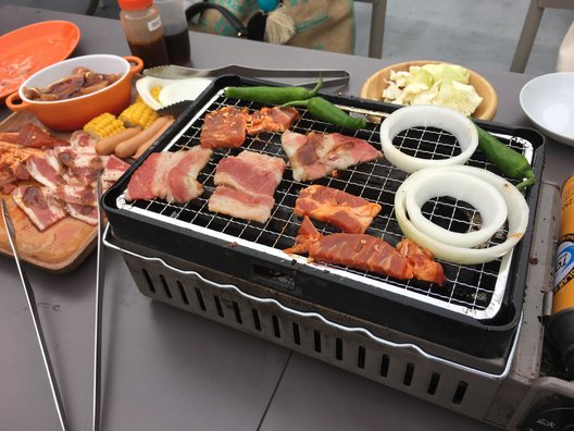 池袋パルコ アロハBBQビアガーデン