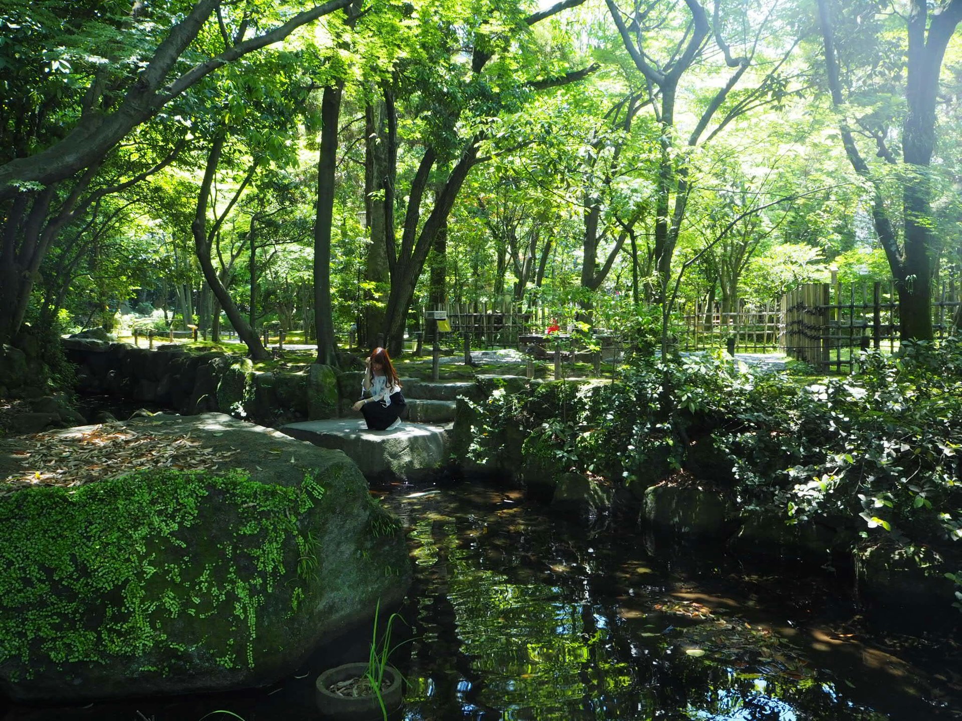 しっとり庭園で森林浴を。六本松からバスで10分の場所にある「友泉亭公園」でリフレッシュを。