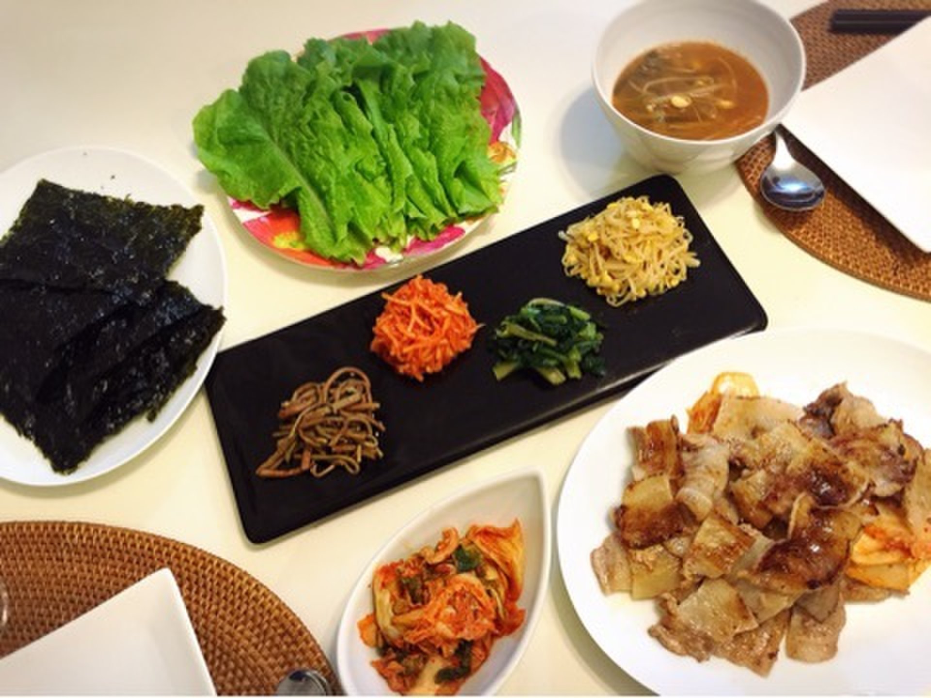 我が家で韓国料理パーティー♪本格サムギョプサルを自宅でやってみた！