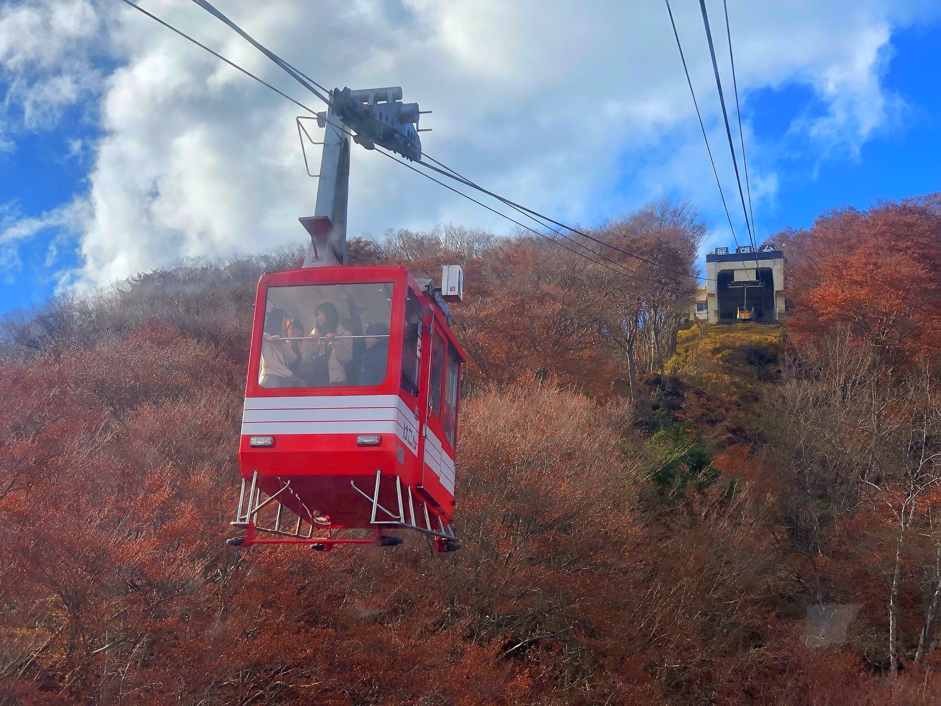 栃木県ドライブ♡明智平ロープウェイ展望台‼︎紅葉がステキな秋の日光を一望