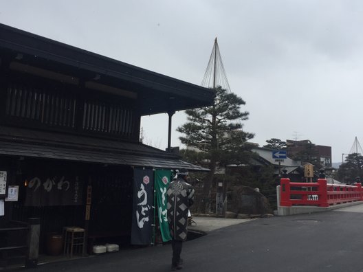 高山の古い町並み