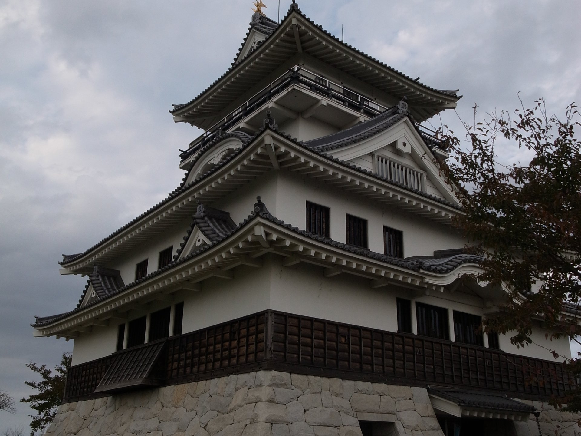 お城山展望台 河原城