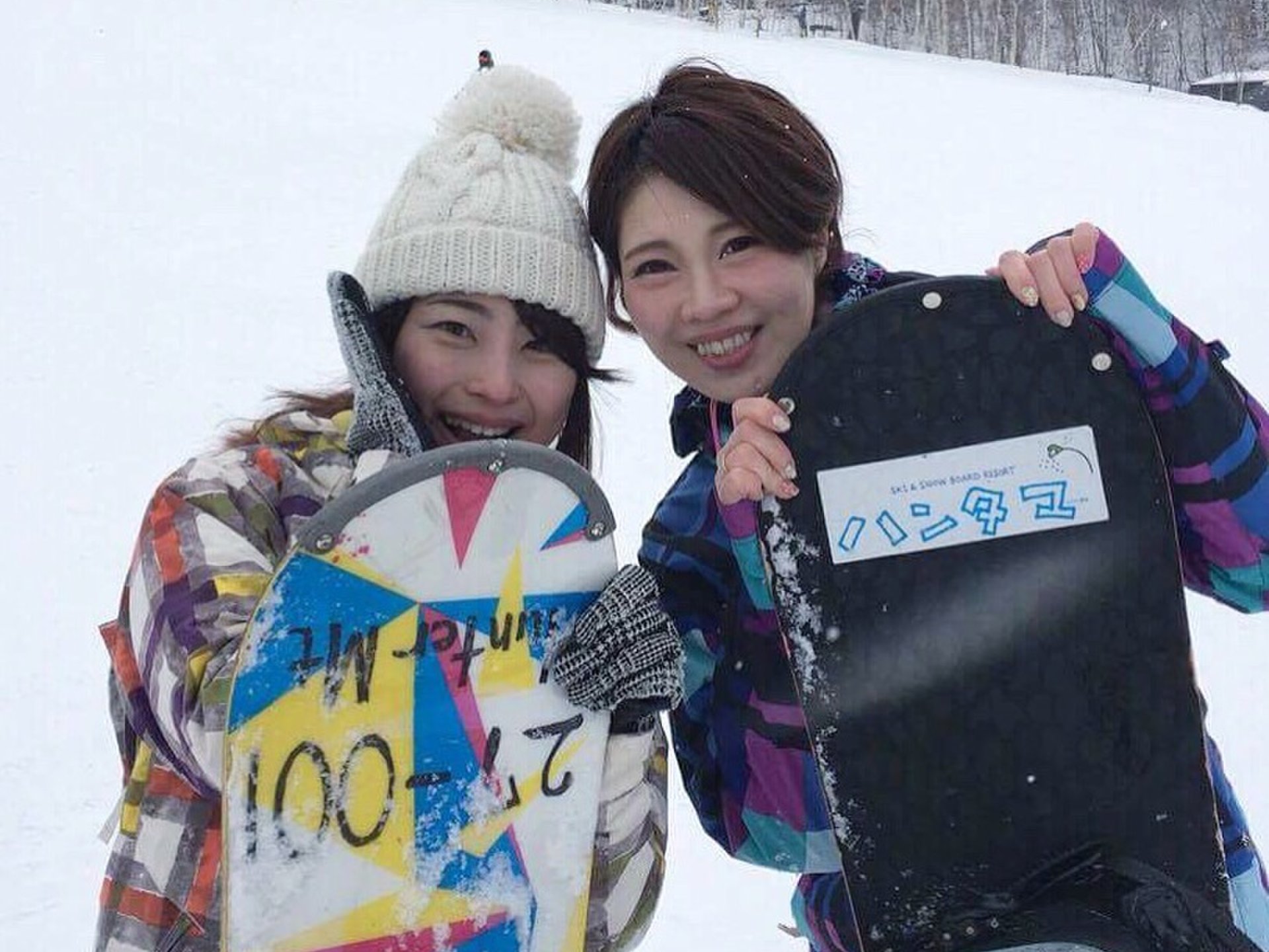 【女子会・デート】東京では体感できない寒さと雪の中スノボ旅行してきました！