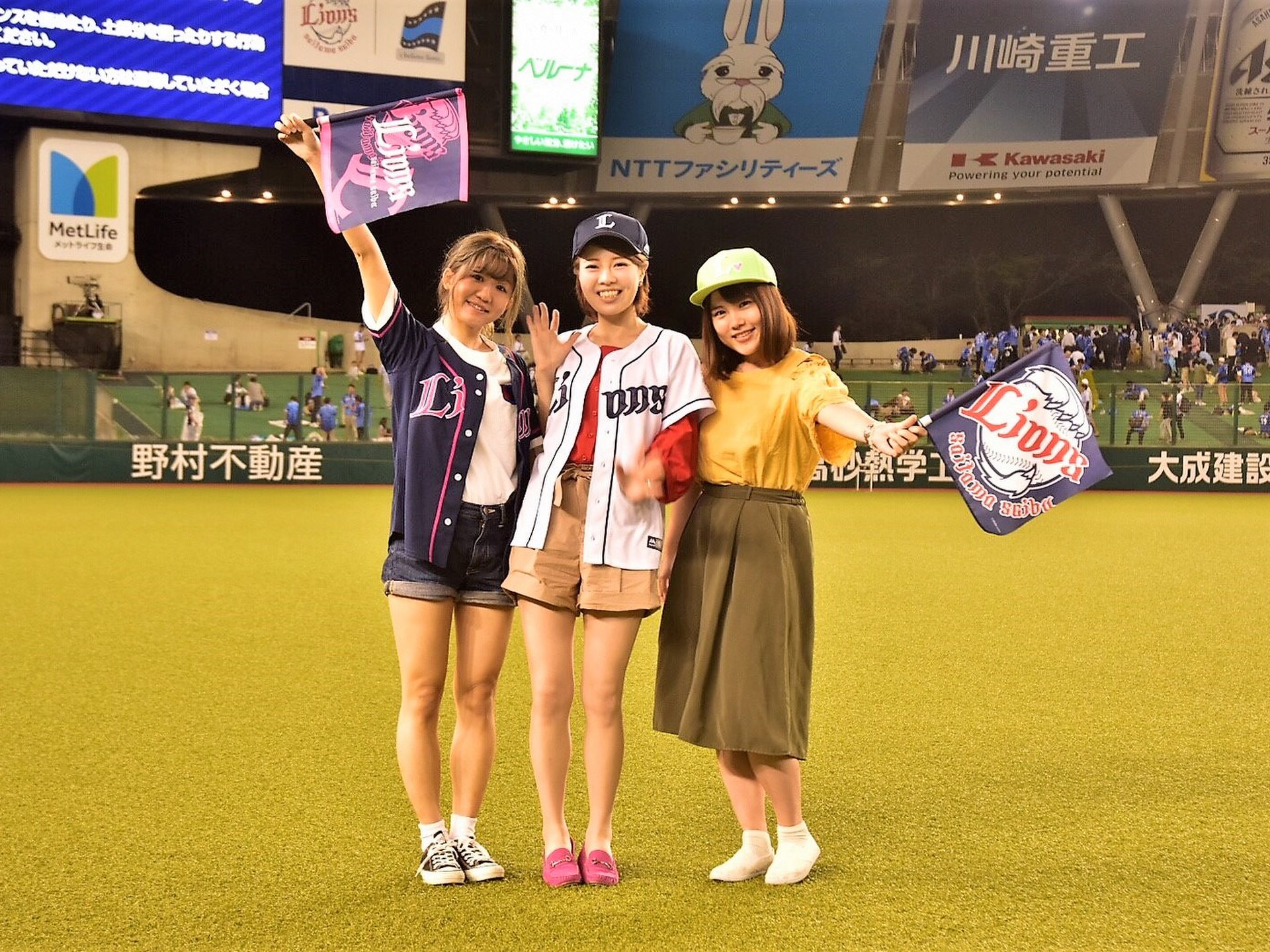 想像を超えた､楽しすぎる野球場「埼玉のメットライフドーム」で女子会をしよう！♡