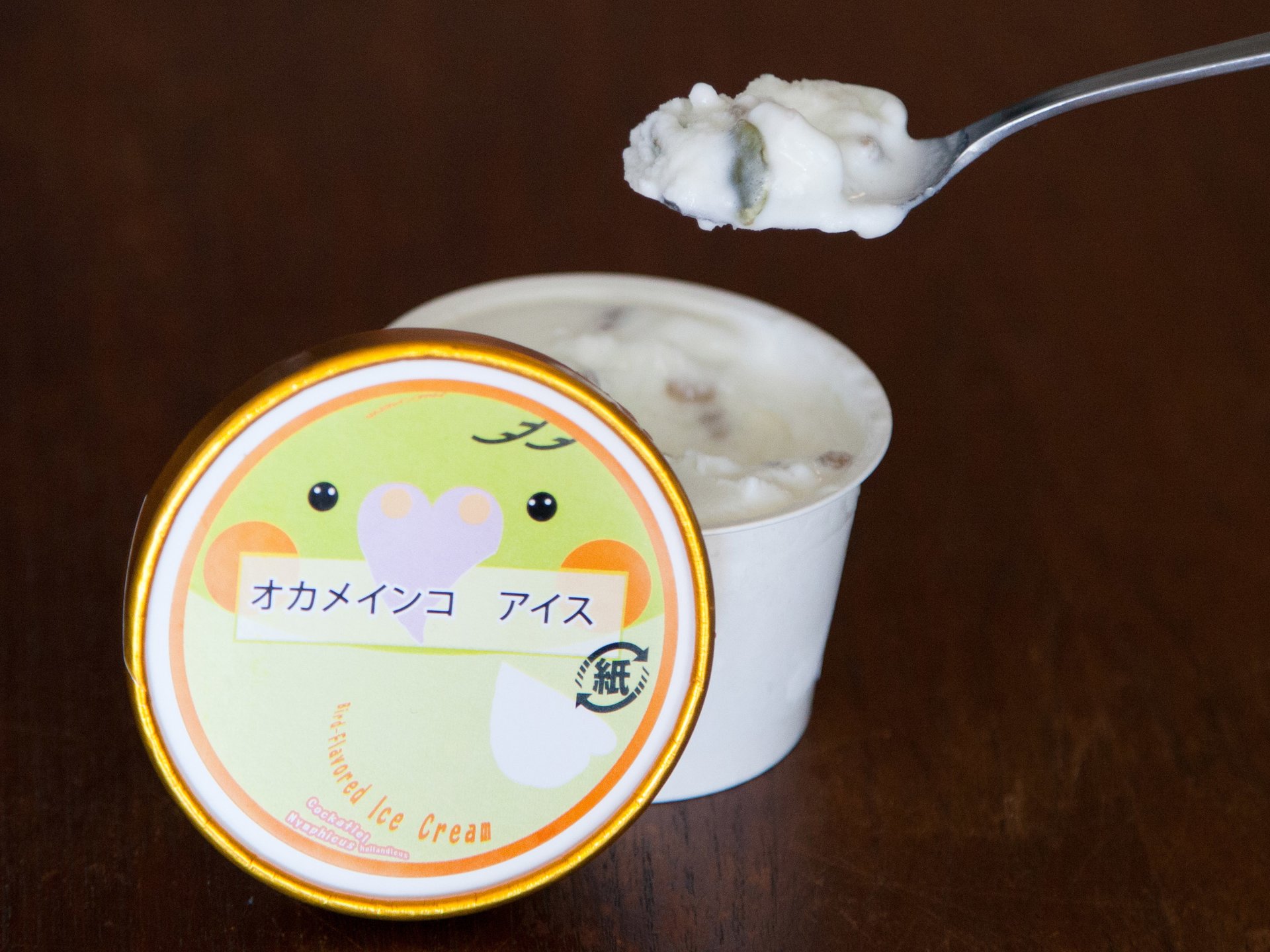 「インコ」をモチーフにした、噂のインコアイスを食べてみた！　渋谷西武食品館、とりみカフェ