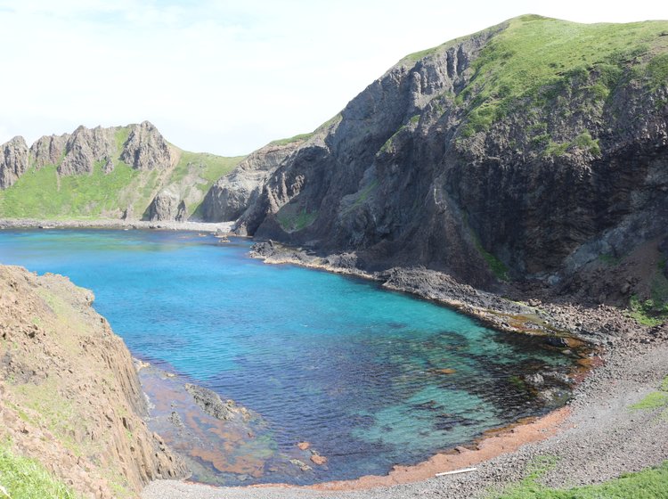 礼文島 北の果てにある青の絶景 キラキラ透明なスカイブルーの海 澄海 すかい 岬 Playlife プレイライフ