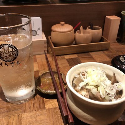 蕎麦と鶏 はんさむ 下北沢