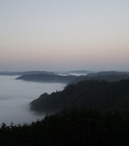 備中松山城展望台