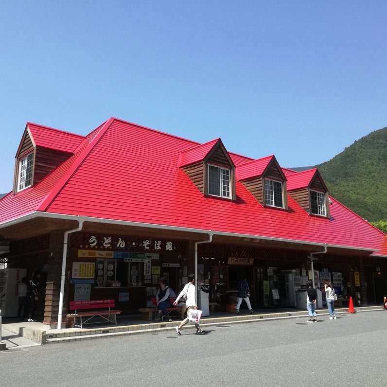 道の駅 杉の湯川上 麺コーナー
