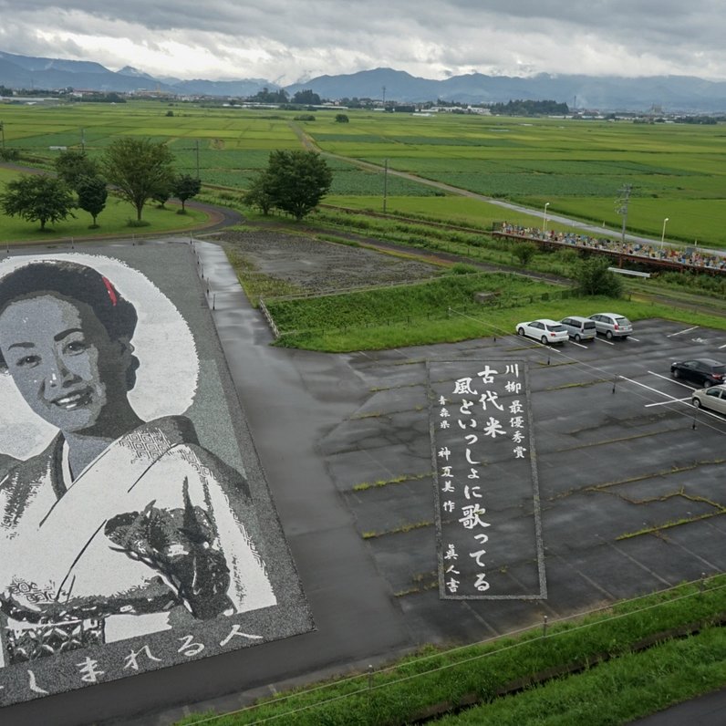 道の駅いなかだて　弥生の里展望所