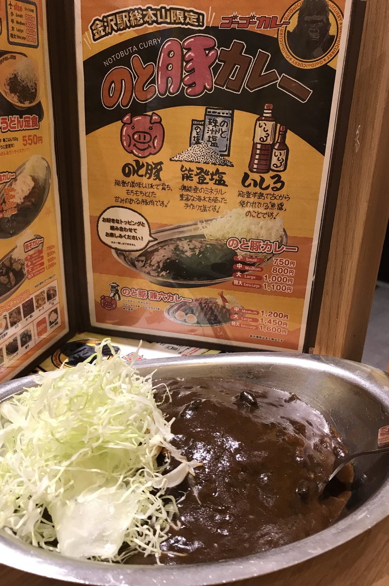 ゴーゴーカレー 金沢駅総本山