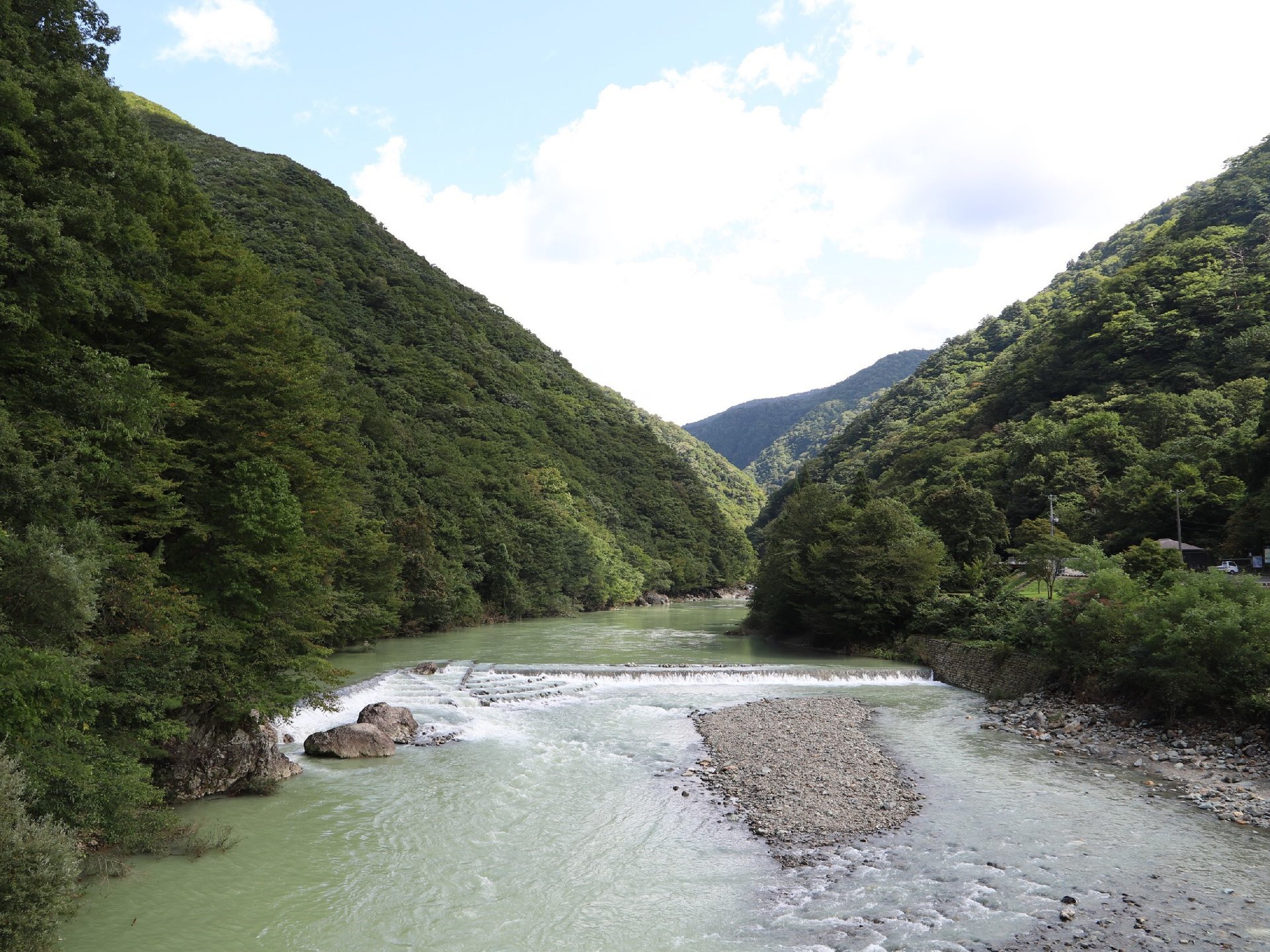 抱返り渓谷