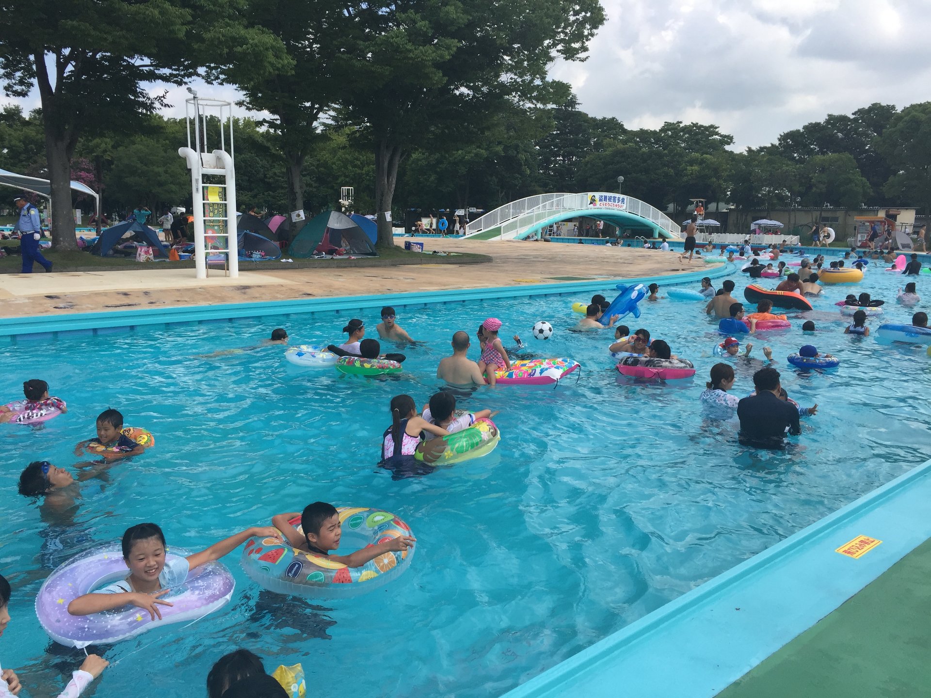 しらこばと水上公園 プール