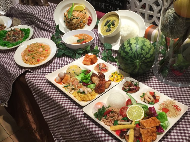 マンゴーツリーカフェ でデートプラン タイ料理食べ放題で仲良くデート ルミネ池袋の9階が熱い Playlife プレイライフ