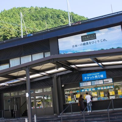 山麓駅(びわ湖バレイロープウェイ)