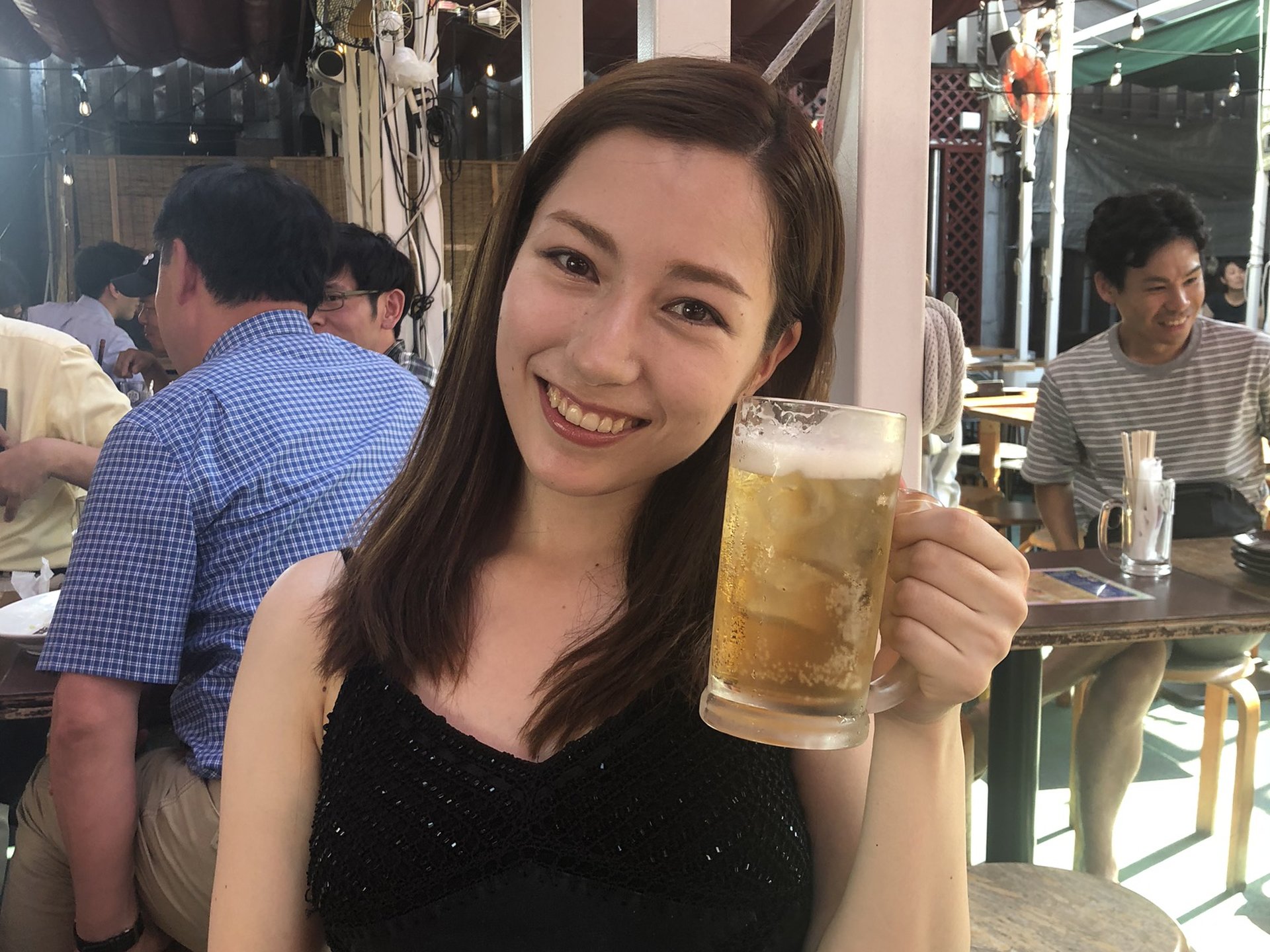 新宿で最もお得なビアガーデン♡屋上でカジュアルにビールを飲もう！