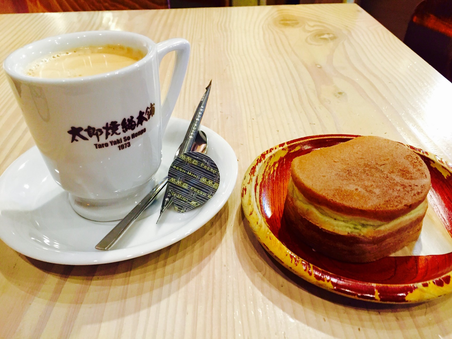 【会津で人気のお菓子といったら】七日町で食べよう。カフェ太郎庵総本舗で太郎焼を！