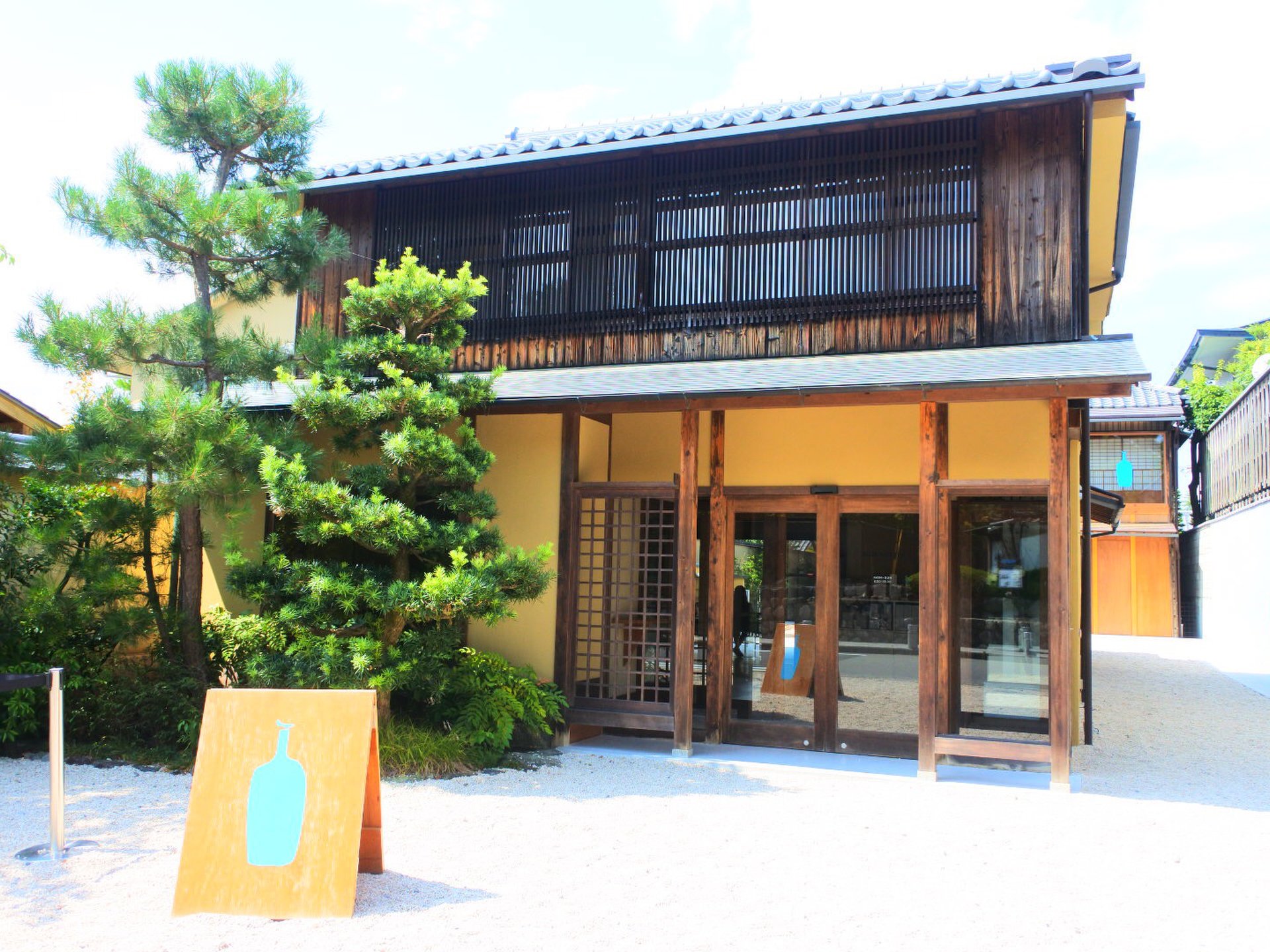 人気の観光地から楽々アクセス♪関西1号店ブルーボトルコーヒー京都の魅了をお届け！
