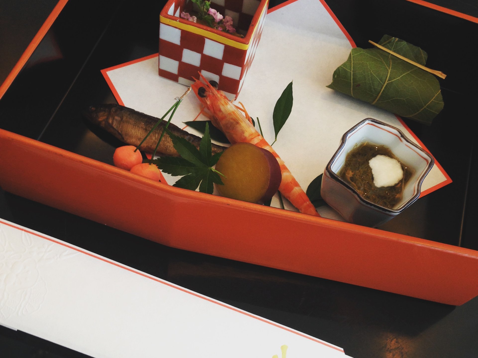 パークホテル東京から大パノラマ景色を眺めながらの個室で京料理懐石コース☆