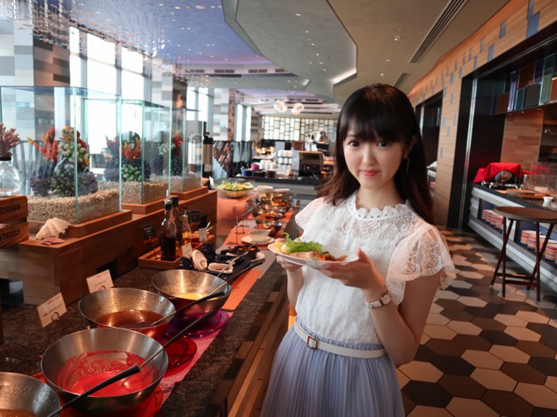 記念日デートにオススメ♡東京ベイ東急ホテル「コーラルテーブル」のランチブッフェが2,000円！