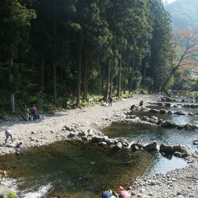 秋川国際マス釣場