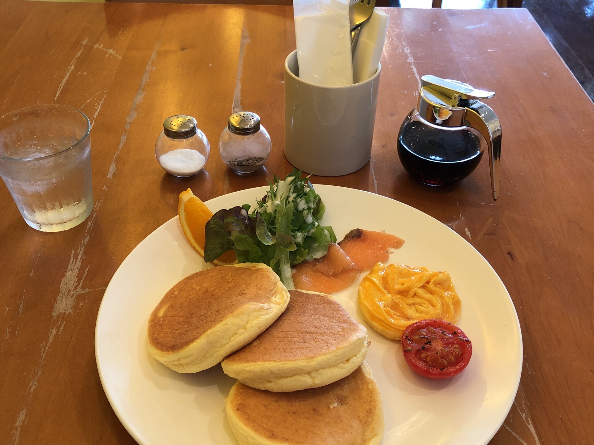 フワッフワッの極うまパンケーキ、《ビーンズカフェ》福岡西新で食べれます！