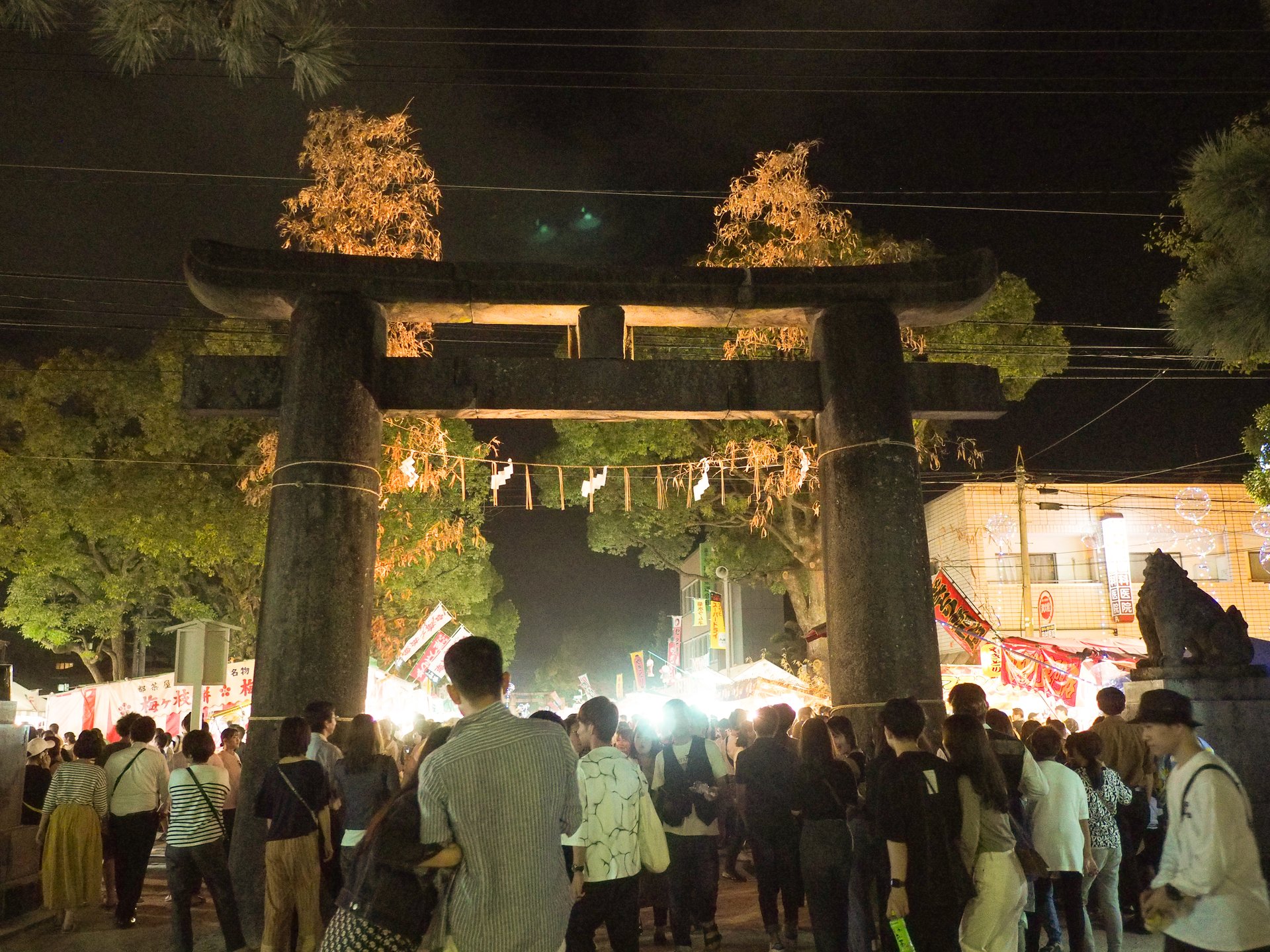 福岡の巨大夏祭り！箱崎の「放生会」はカップルで絶対に行くべし！！