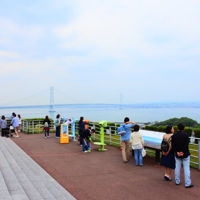 明石海峡大橋 (淡路島側)