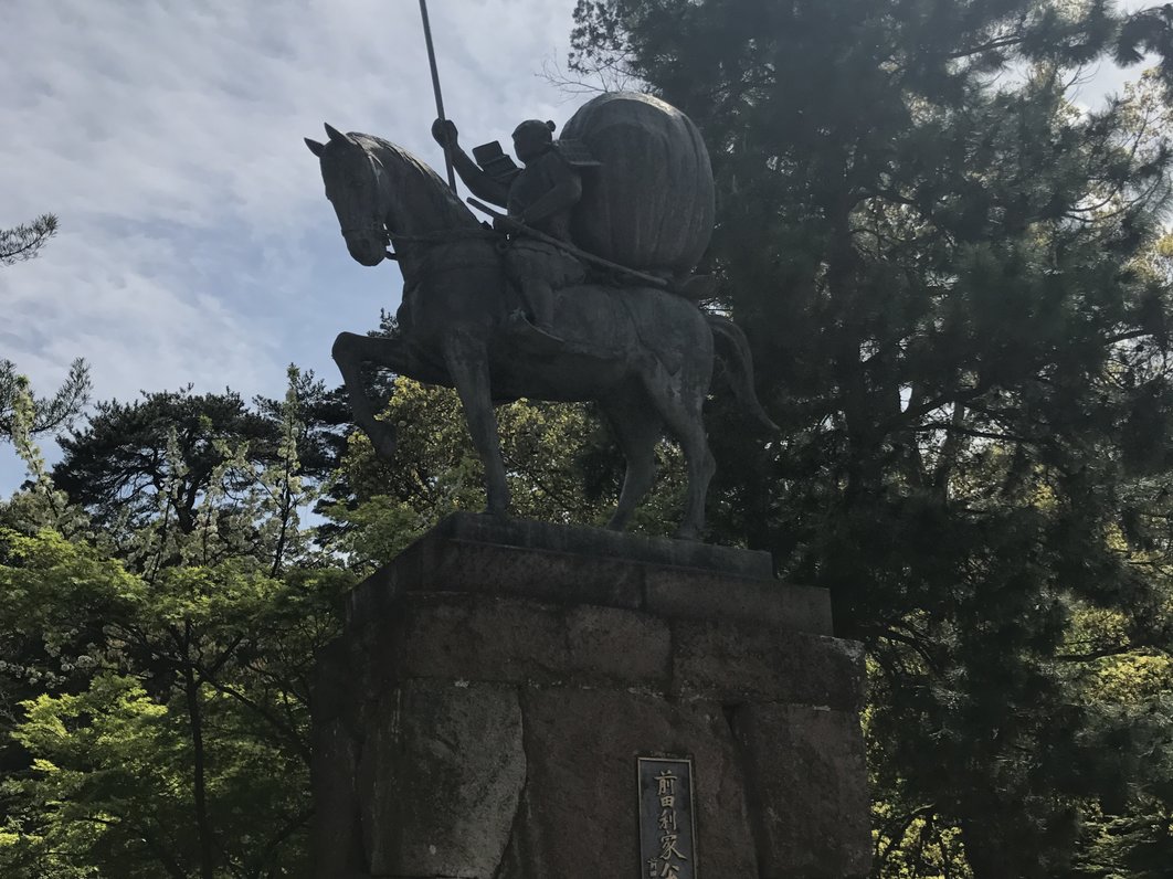 金沢城公園 前田利家像