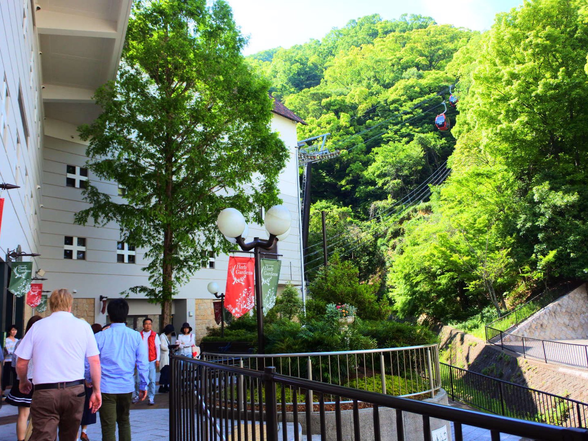 ハーブ園山麓駅(神戸布引ロープウェイ)