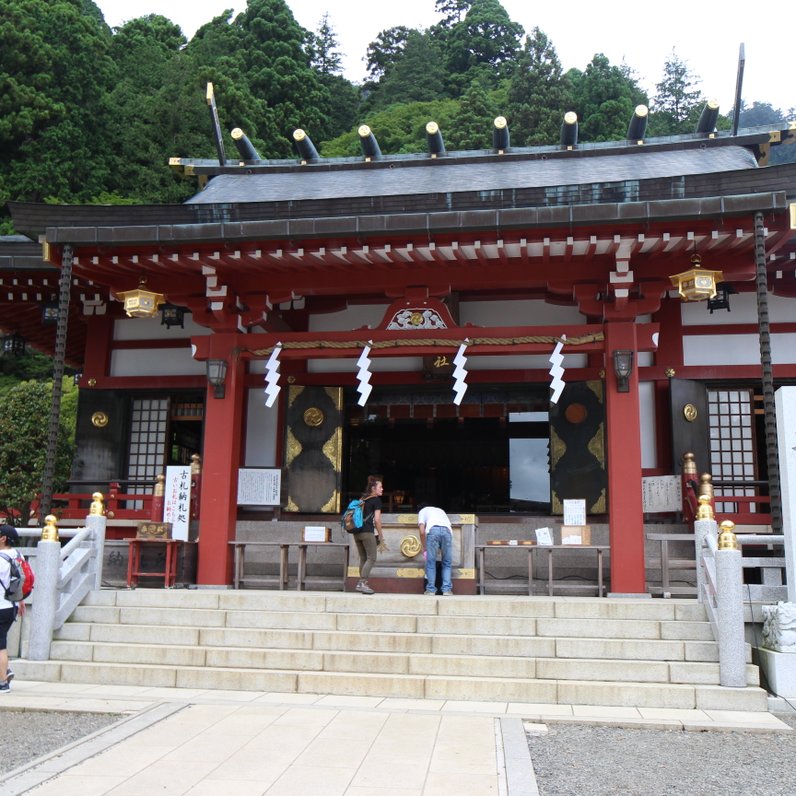 大山阿夫利神社下社拝殿