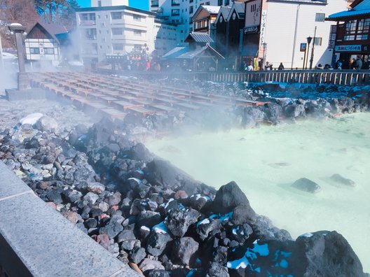 草津温泉 湯畑