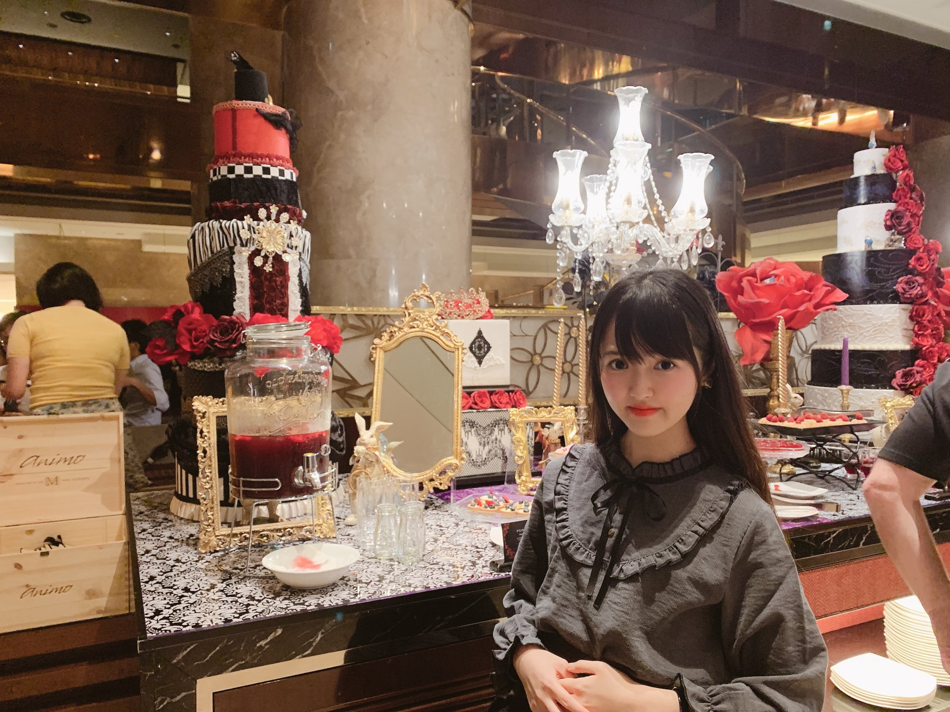 ハロウィンパーティーはヒルトン東京で♡マーブルラウンジのディナービッフェが激かわ！