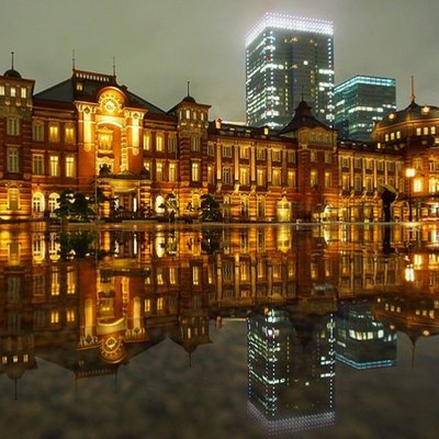 東京駅--