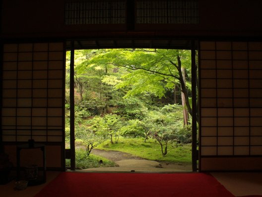 旧古河庭園・日本庭園内 茶室