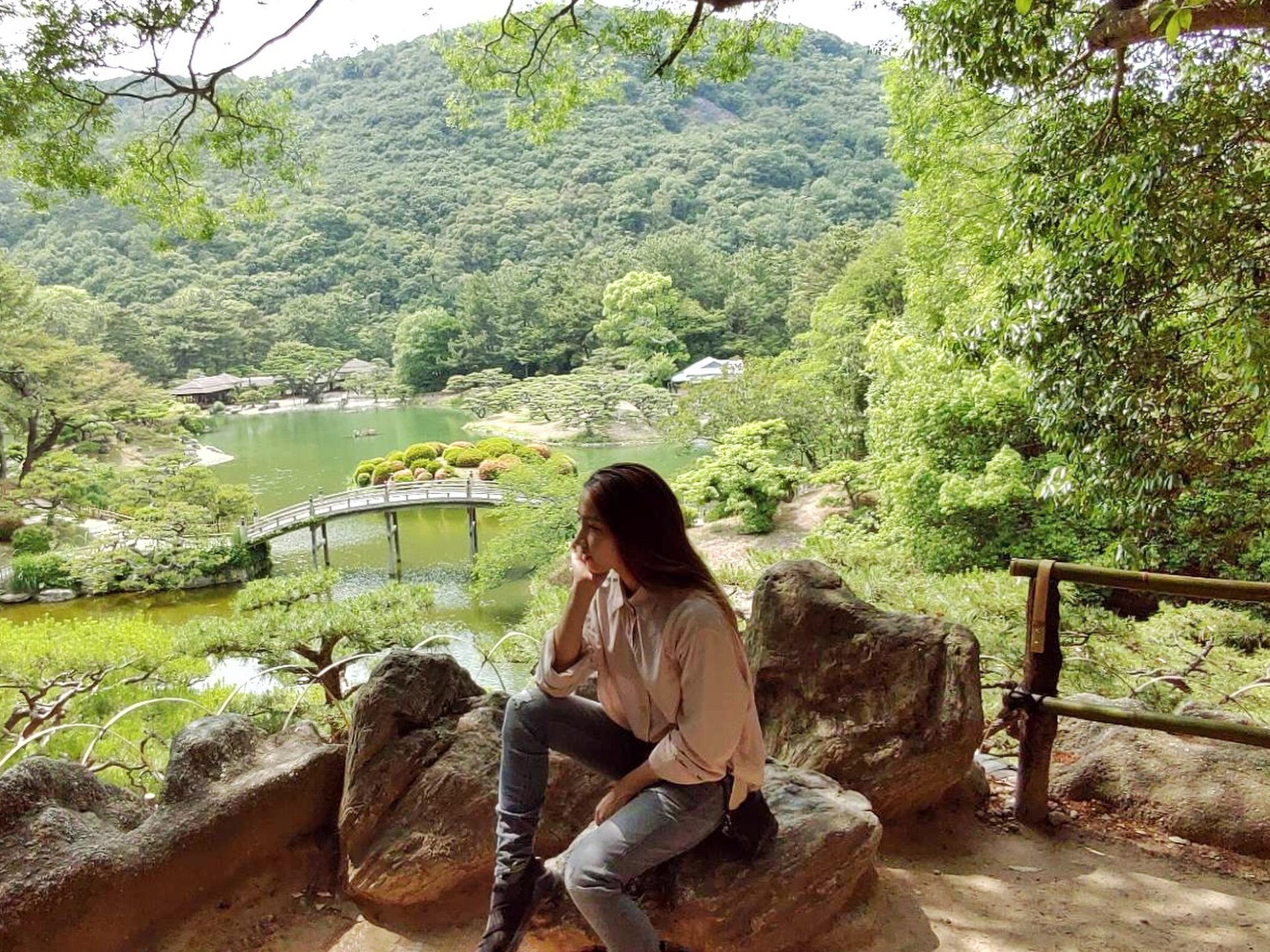 香川一の絶景はこれだ‼︎栗林公園『飛来峰』絶対外せない高松市の名所