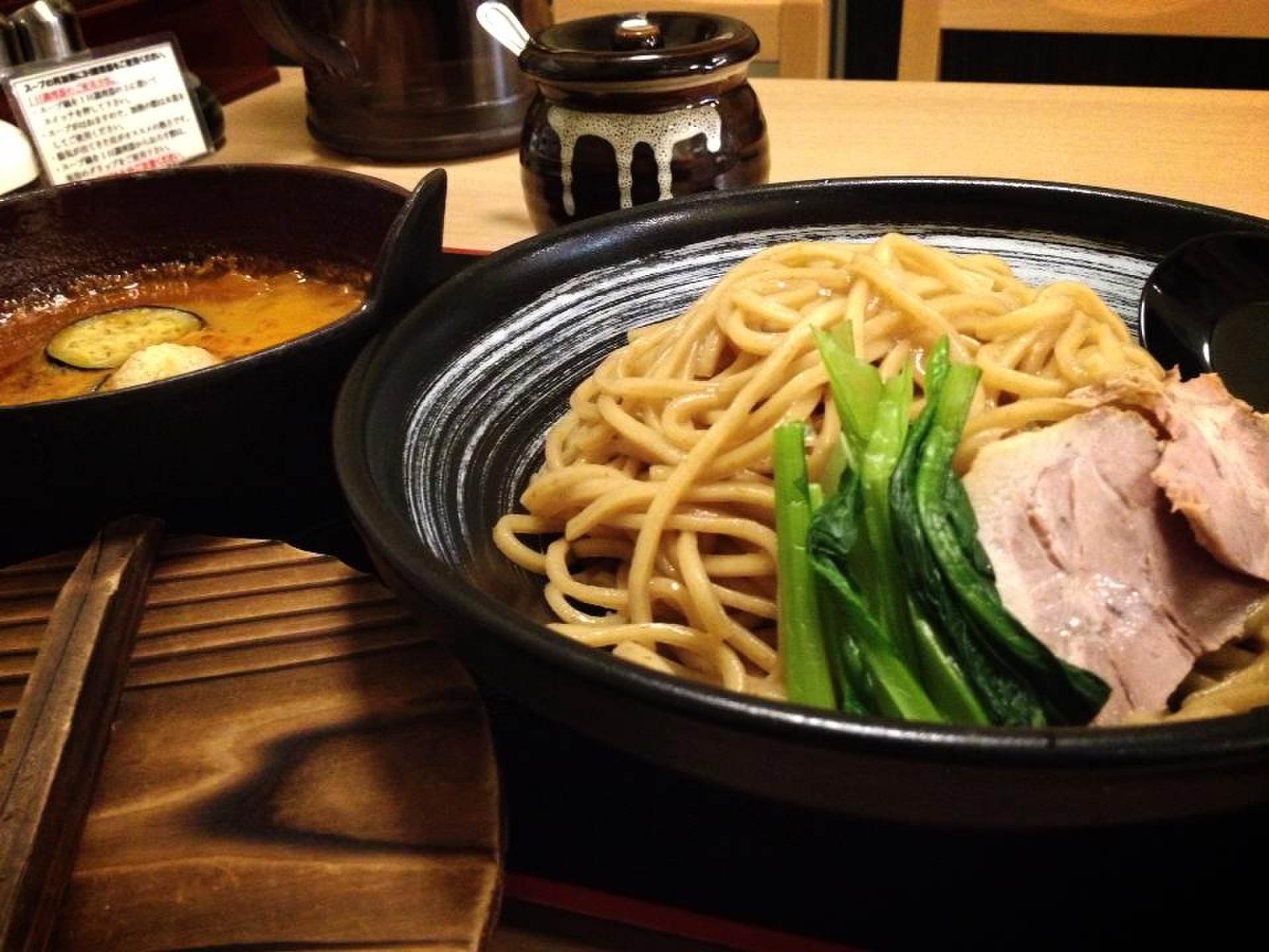 スープが冷めることがない京都おすすめつけ麺専門店☆麺屋もり 【京都おすすめつけ麺】