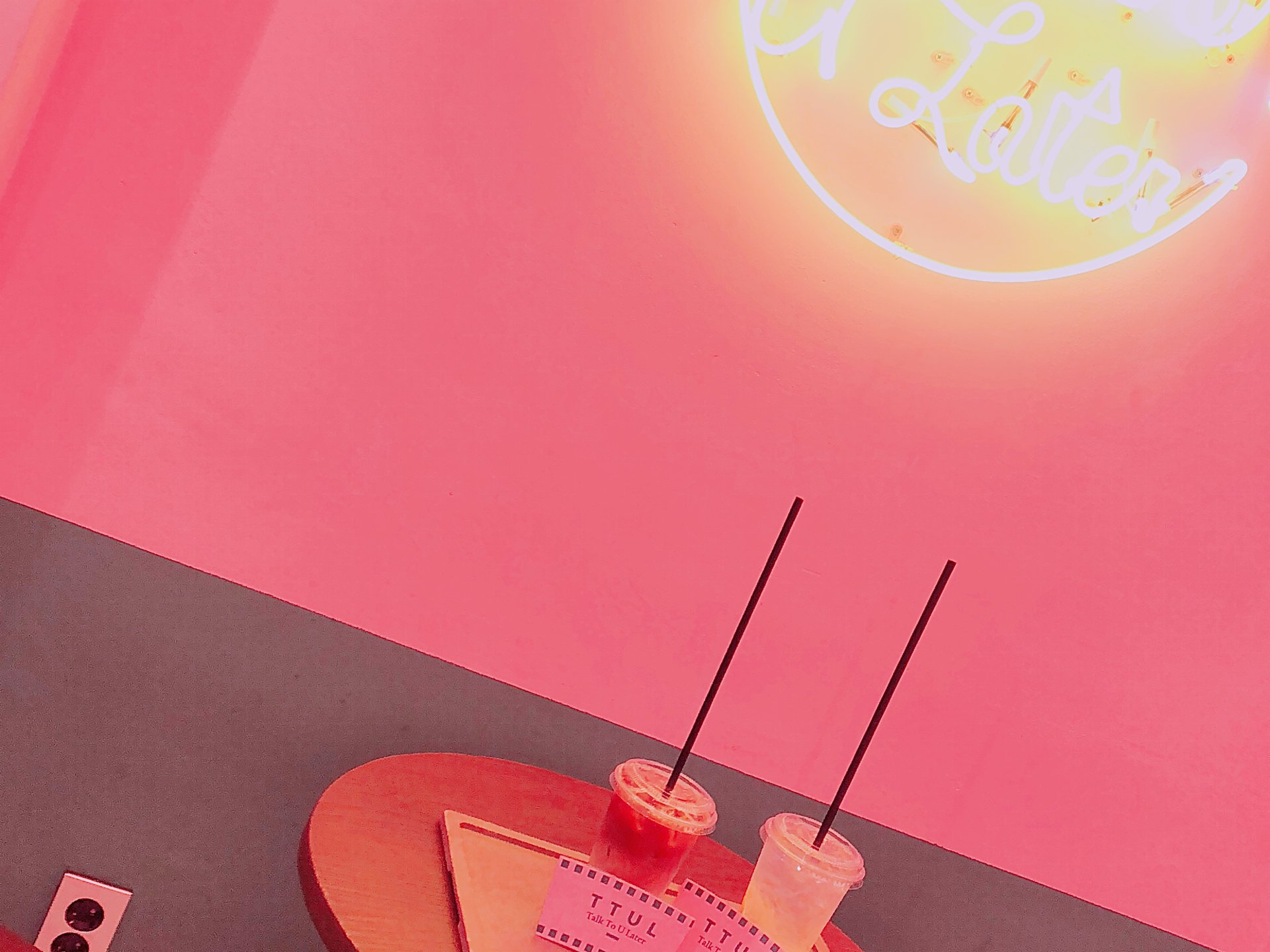 【閉店】《韓国》弘大にあるピンク色の可愛すぎるカフェ！TTUL♡
