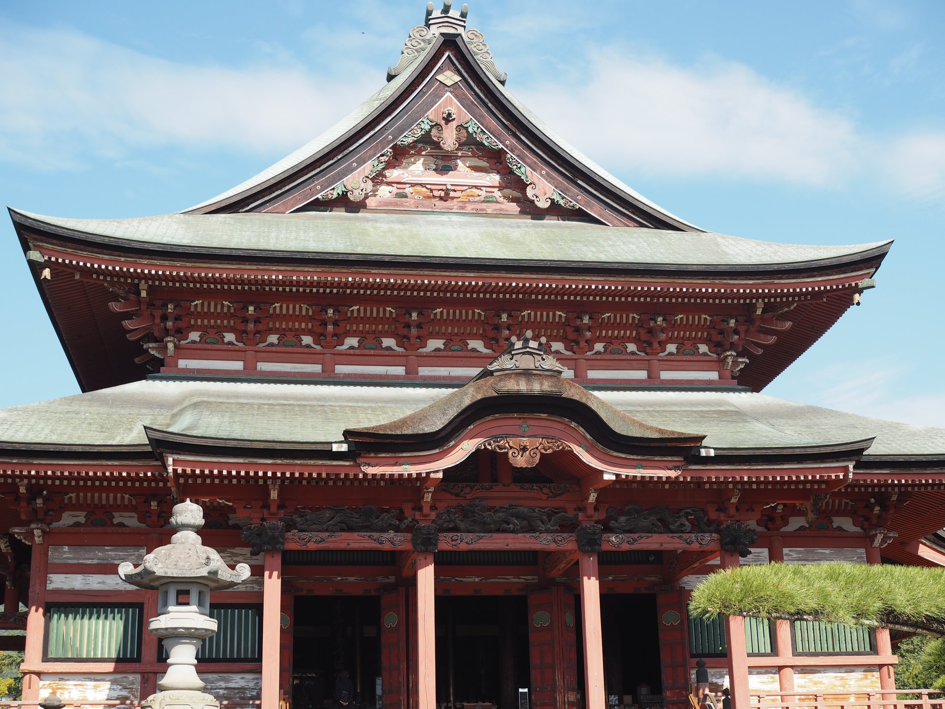 【山梨旅】日本一の鳴き龍がお出迎え！武田信玄ゆかりのお寺「甲斐善光寺」に行ってみた♪