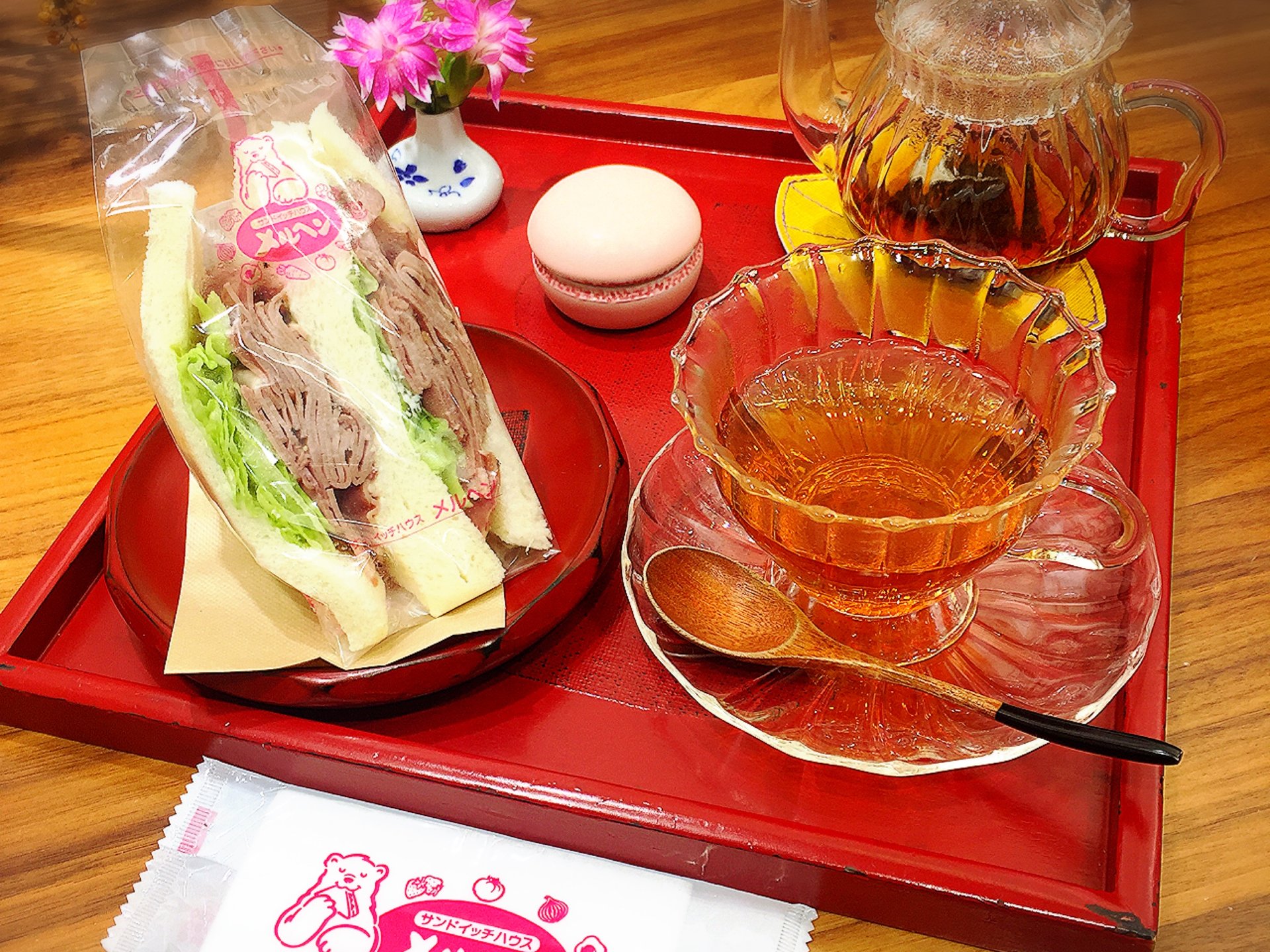 メルヘンサンドイッチのカフェが超絶フォトジェニックだった♡立川駅前でアフタヌーンティー気分！