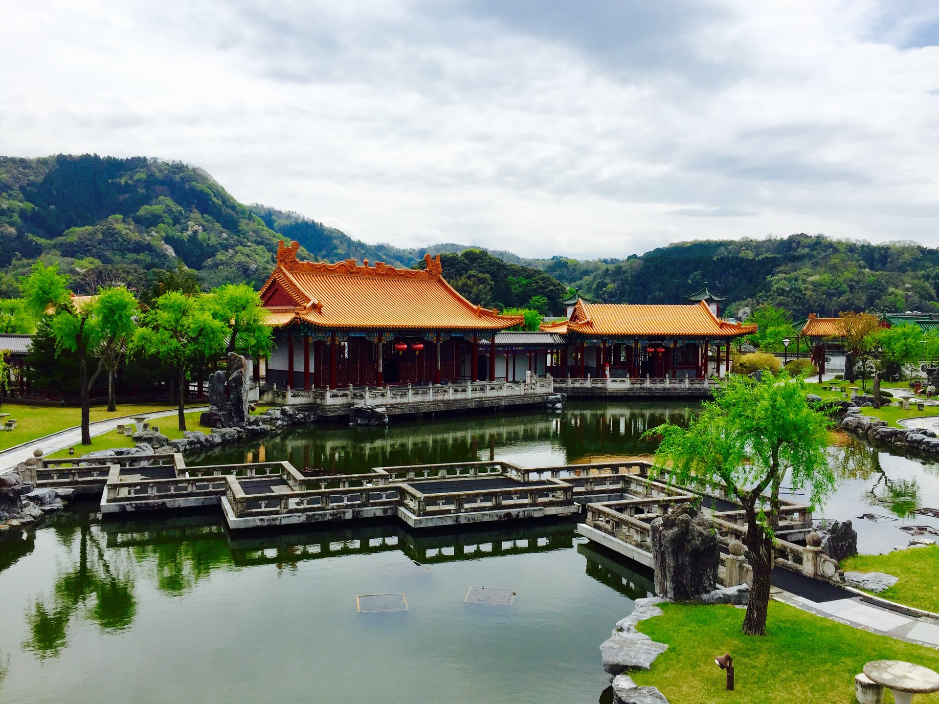 【鳥取県にある日本最大の中国庭園】有名な最遊記ロケで使われた中国庭園燕趙園へ