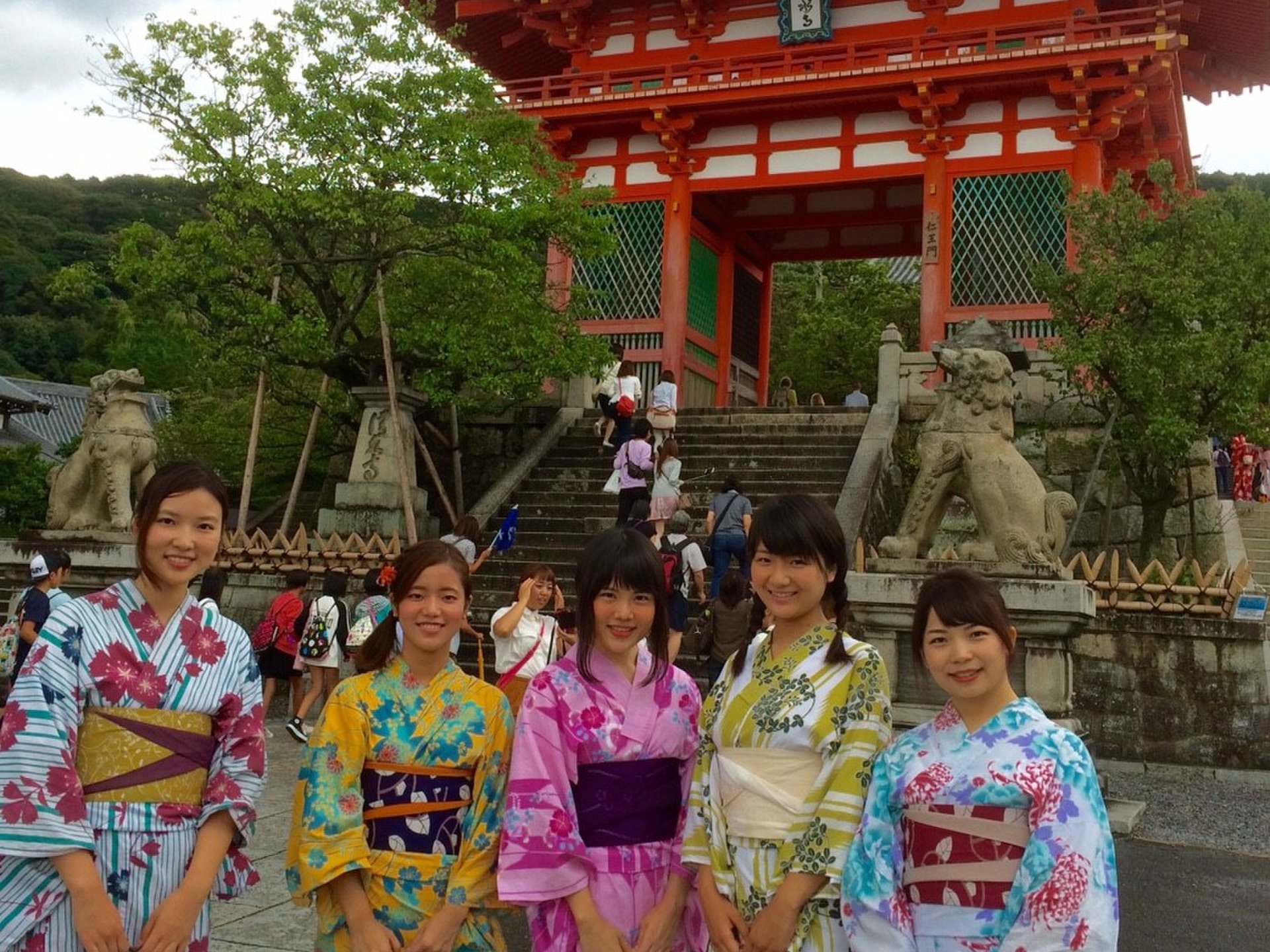 浴衣で京都観光プラン「清水寺」で食べ歩きコース♡