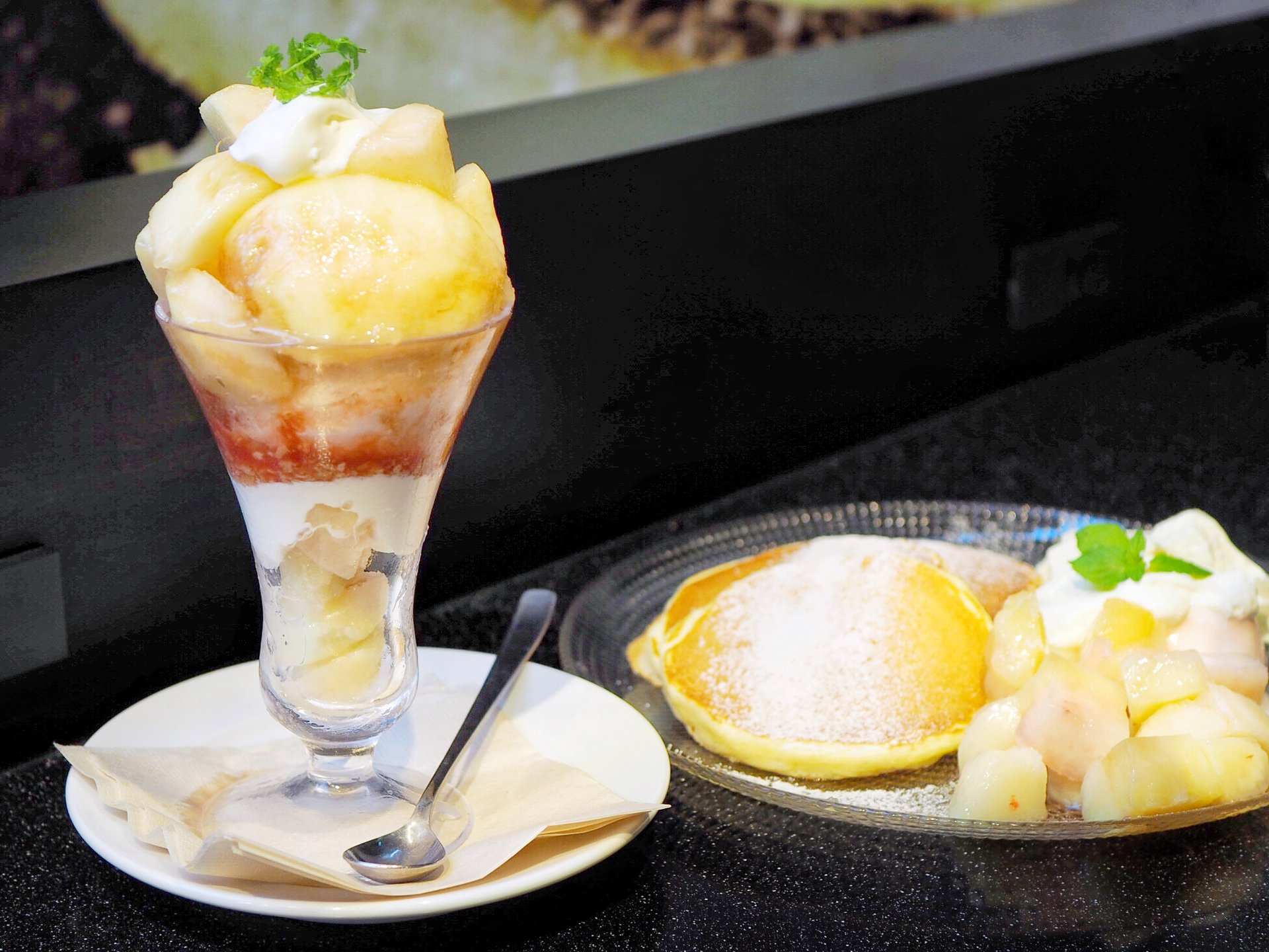 【ゆーきの実食レポ】J.S.パンケーキカフェで12日間限定！桃のパンケーキ・パフェは8/31まで！