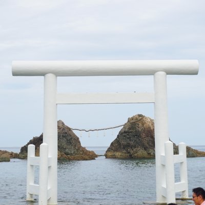 桜井二見ケ浦の夫婦岩