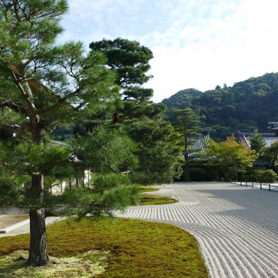 天龍寺 曹源池庭園