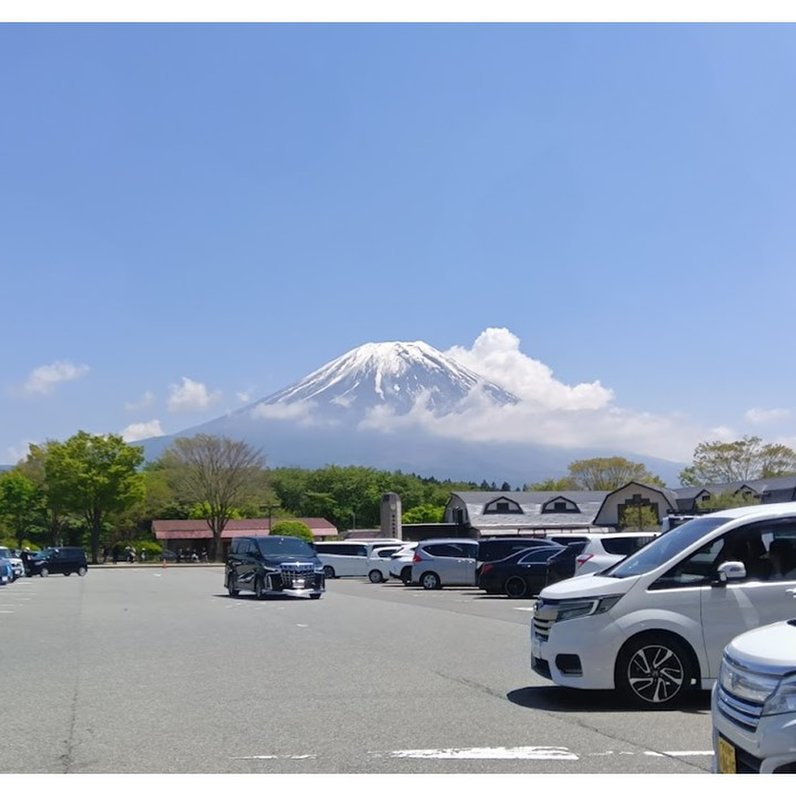 道の駅朝霧高原 富士山展望台