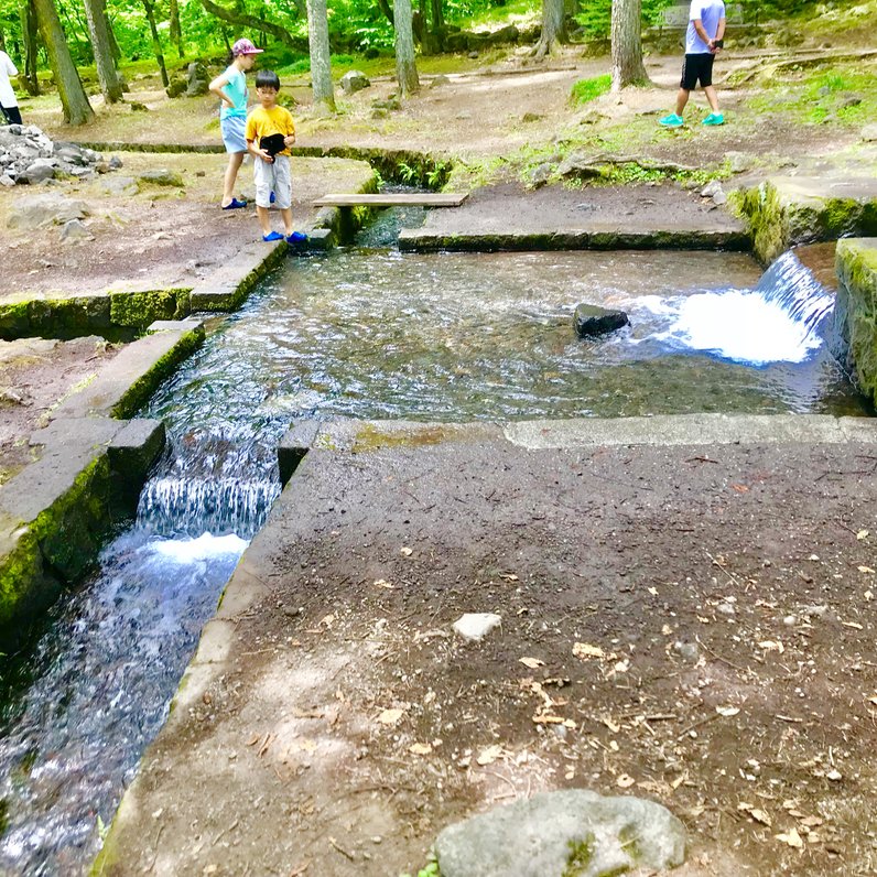 名水三分一湧水