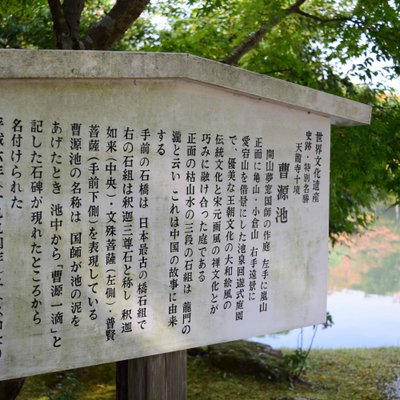 天龍寺 曹源池庭園