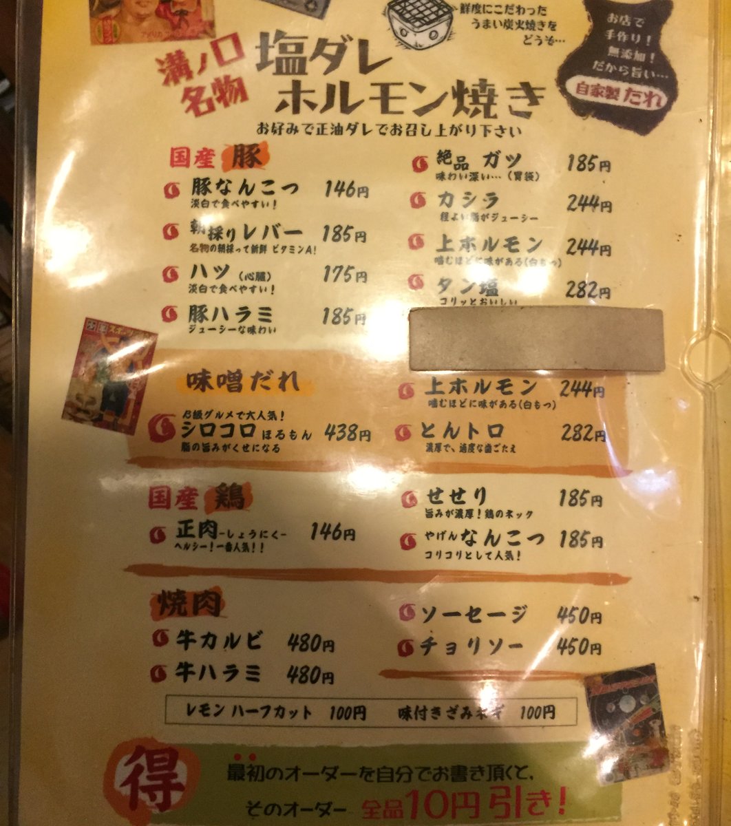 【閉店】たまいのホルモン